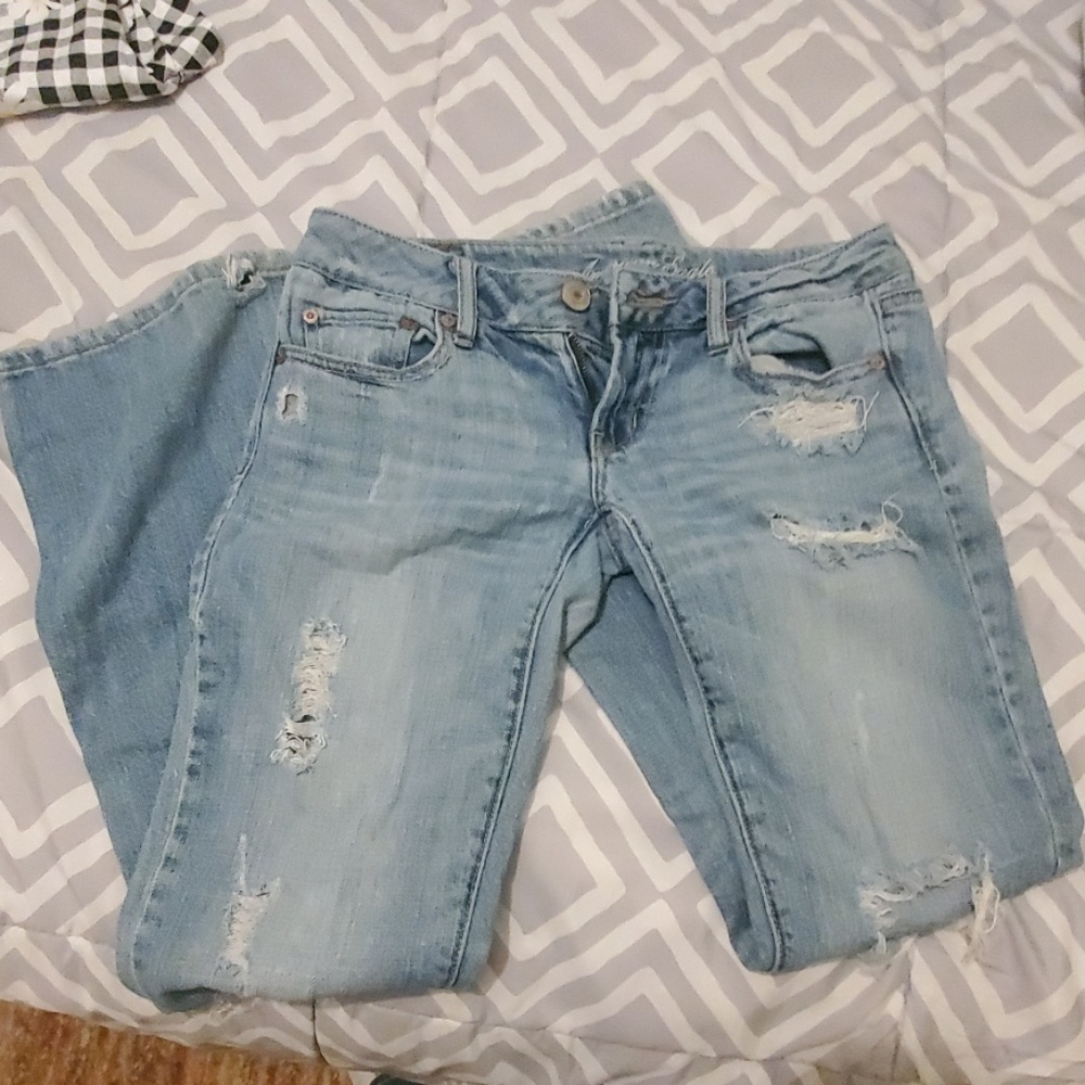 American eagle size 0 jeans